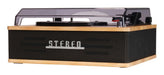 EAN 5706751093906 - Denver VPB-262LW Tocadiscos de tracción por correa Negro, Madera Manual imagen 2