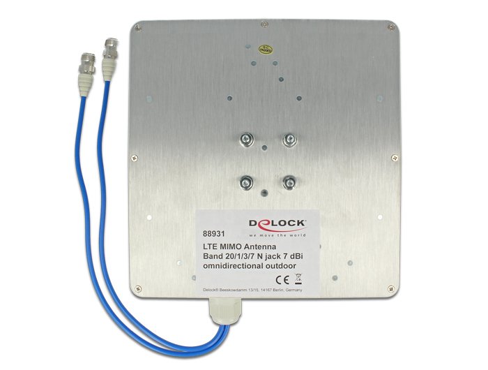 EAN 4043619889310 - DeLOCK 88931 antena para red Antena direccional Clase N 7 dBi imagen 3
