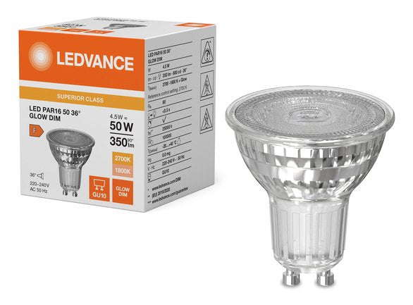EAN 4099854071430 - Osram LED PAR16 lámpara LED Blanco cálido 2700 K 3,1 W GU10 F imagen 5