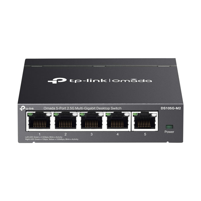 EAN 4895252507508 - TP-Link Omada DS105G-M2 switch No administrado 2.5G Ethernet (100/1000/2500) Negro imagen 1