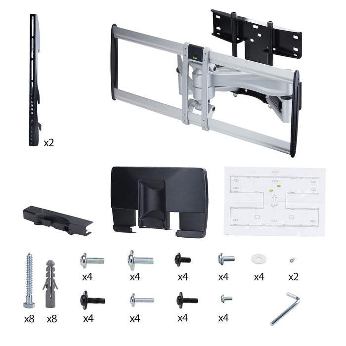 EAN 65030920056 - StarTech.com 100AP1-TV-WALL-MOUNT soporte para TV 2,54 m (100") Negro imagen 8