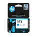 EAN 0195122139940 - HP 933 Cyan Officejet Ink Cartridge cartucho de tinta 1 pieza(s) Rendimiento estándar imagen 1