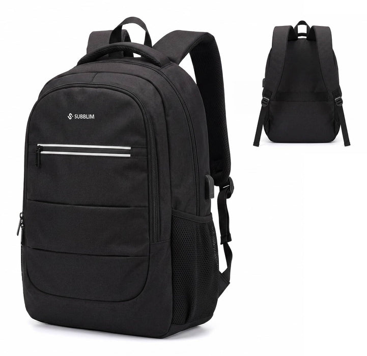 EAN 8436586743871 - SUBBLIM City Plus mochila City backpack Negro Poliéster imagen 1