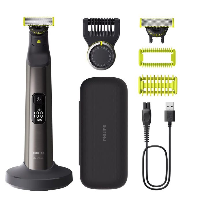 EAN 8720689027359 - Philips QP6652/30 depiladora para la barba Batería 20 1 cm Mojado y seco Cromo imagen 2