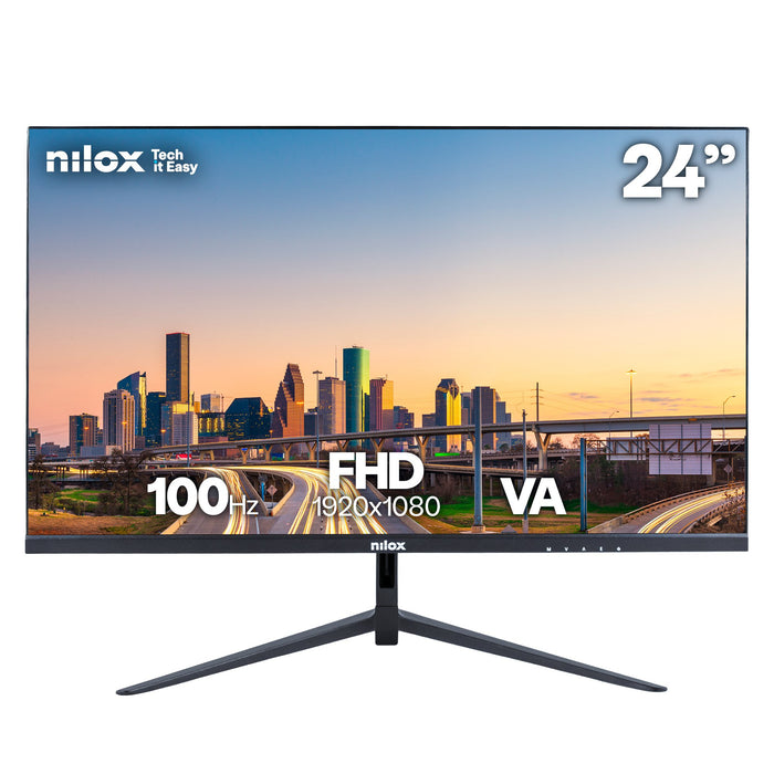 EAN 8431775035379 - Nilox NXM24FHD111 pantalla para PC 61 cm (24") 1920 x 1080 Pixeles LED Negro imagen 1