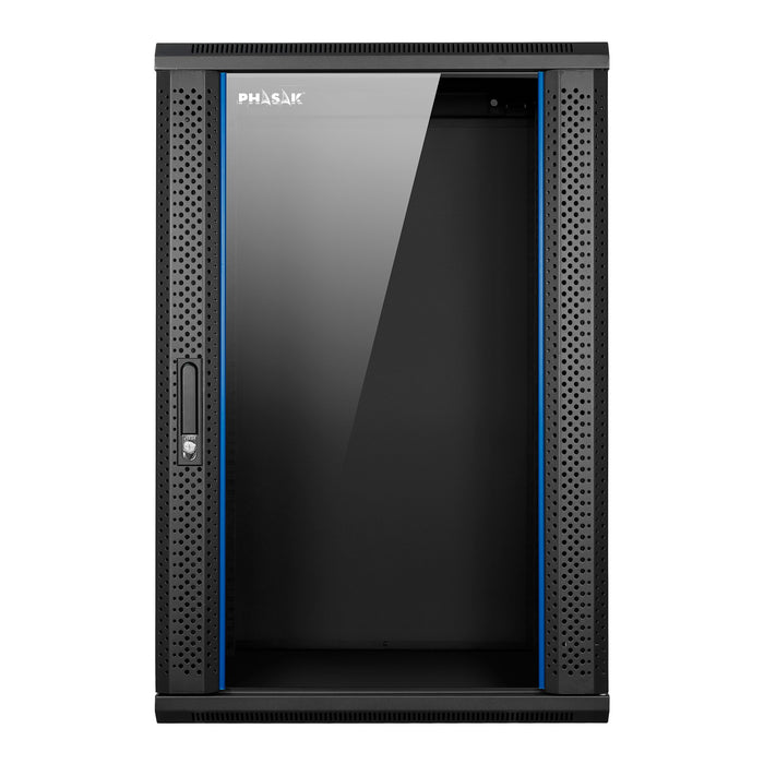 EAN 0745604519755 - Phasak PHO 2220D armario rack 20U Bastidor de pared Negro imagen 1