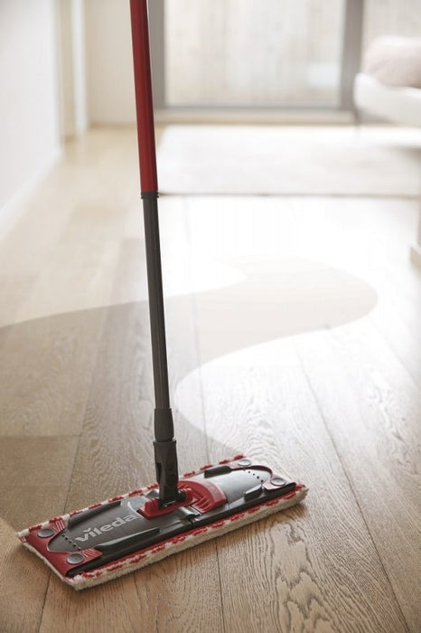 EAN 4023103201200 - Vileda Ultramax Mop fregona Fibra Húmedo Negro, Rojo imagen 2