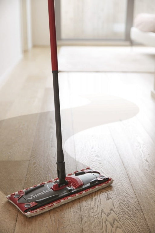 EAN 4023103201200 - Vileda Ultramax Mop fregona Fibra Húmedo Negro, Rojo imagen 2