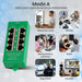 EAN 5903148912554 - Extralink ACTIVE POE INJECTOR 4 PORT GIGABIT 802.3AT/AF MODE A - 1 Gbps - 4-Port Gigabit Ethernet 48 V imagen 19