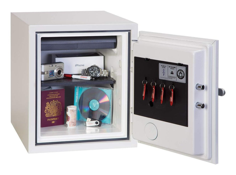 EAN 5032548003378 - Phoenix Safe Co. Titan FS1282E Caja fuerte empotrada en el suelo 25 L Acero Blanco imagen 5