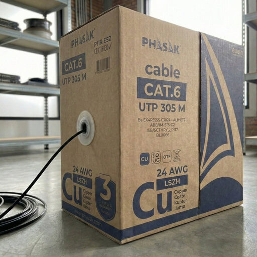 EAN 5605922000401 - Phasak PHR 652 cable de red Gris Cat6 U/UTP (UTP) imagen 2