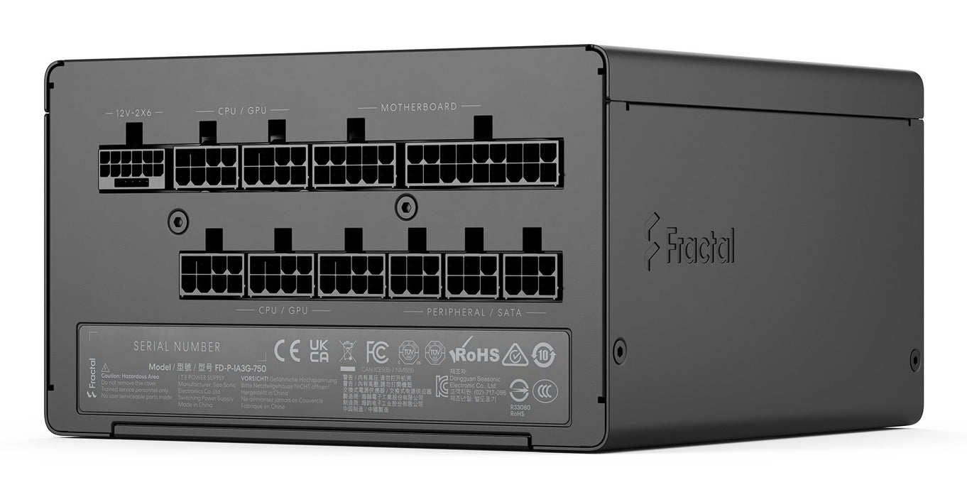 EAN 7340172710257 - Fractal Design Ion 3 Gold 750W unidad de fuente de alimentación 24-pin ATX ATX Negro imagen 8