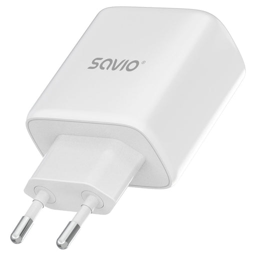 EAN 5907264110078 - Savio LA-14 cargador de dispositivo móvil Universal Blanco Corriente alterna Exterior imagen 2