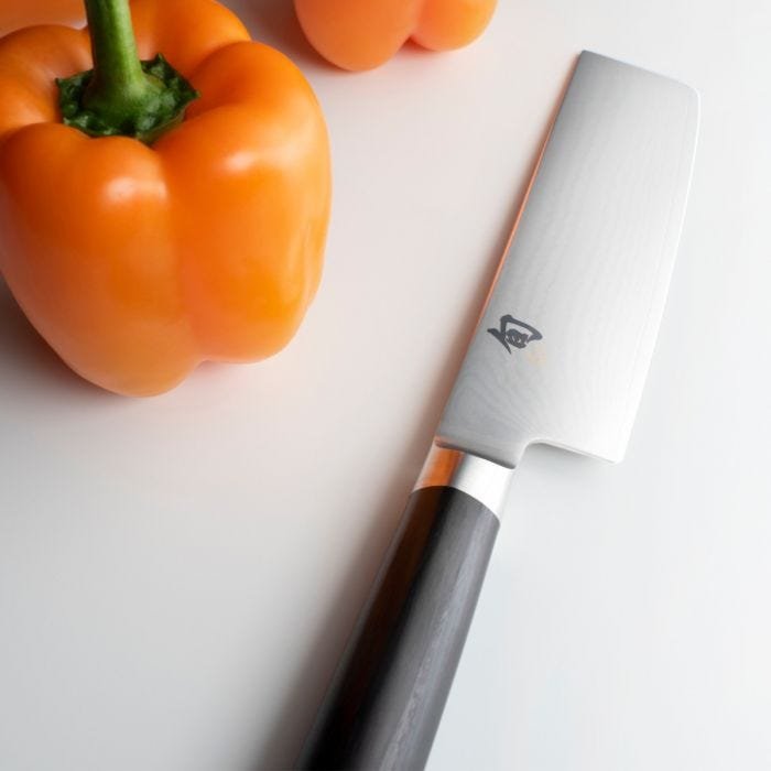 EAN 4901601414233 - kai DM0728 cuchillo de cocina Acero 1 pieza(s) Cuchillo para cortar verduras con mango en ángulo imagen 5