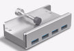 EAN 6936761867498 - ALLNET ALL-USB3-HUB-4-CLIP hub de interfaz USB 3.2 Gen 1 (3.1 Gen 1) Type-A 5000 Mbit/s Plata imagen 1