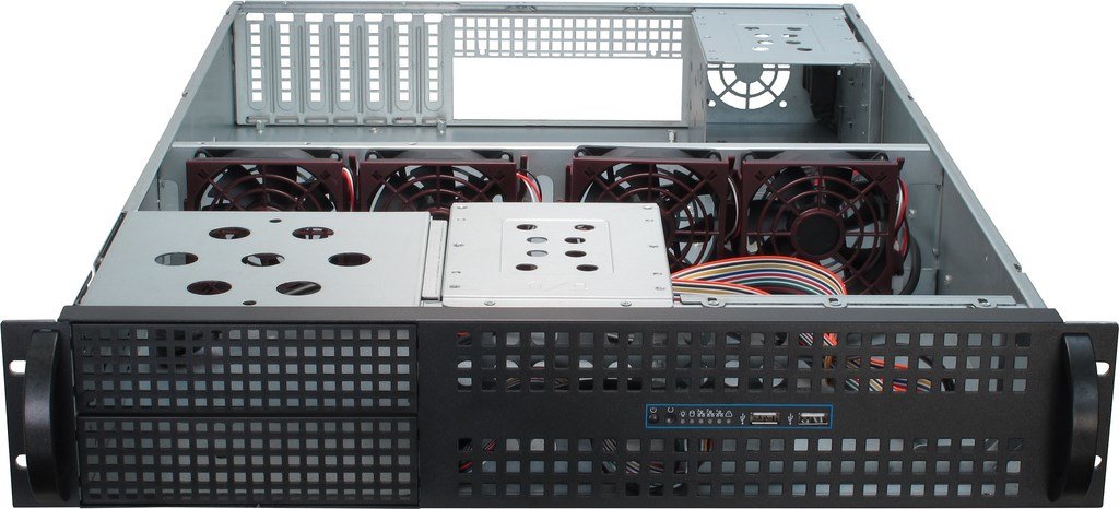 EAN 4260133128385 - Inter-Tech 2U-2129N Estante Negro, Plata imagen 3