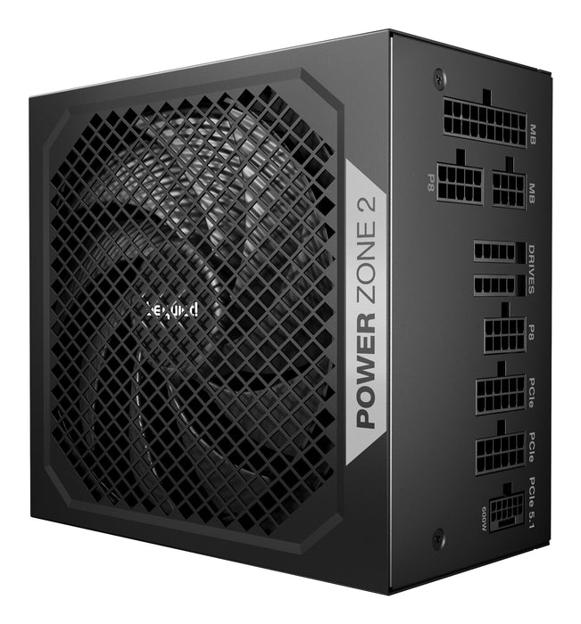 EAN 4260052191378 - be quiet! POWER ZONE 2 850W unidad de fuente de alimentación 20+4 pin ATX ATX Negro imagen 1