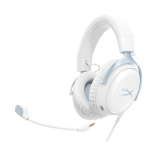 EAN 826581029557 - HyperX Cloud III - Gaming Headset (White/Blue) imagen 2