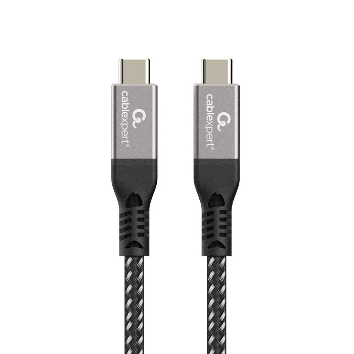 EAN 8716309121422 - Gembird CCBP-USB4-CMCM240-1.5M cable USB USB4 Gen 3x2 1,5 m USB C Negro, Plata imagen 1