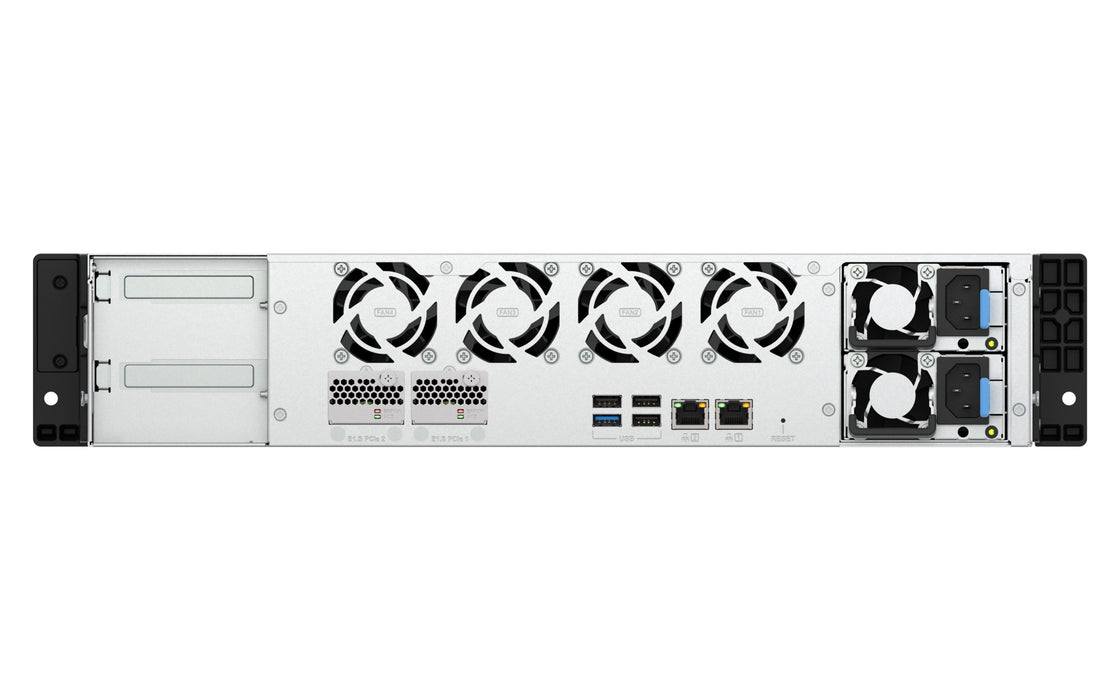 EAN 4711103091876 - QNAP TS-H1065EU-RP Servidor de almacenamiento Bastidor (2U) 8 GB DDR5 0 TB QNAP QTS Negro imagen 2