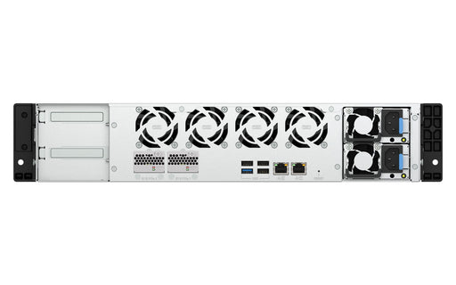EAN 4711103091876 - QNAP TS-H1065EU-RP Servidor de almacenamiento Bastidor (2U) 8 GB DDR5 0 TB QNAP QTS Negro imagen 2
