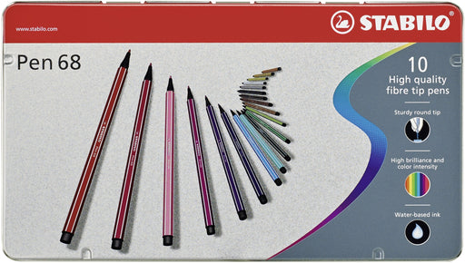 EAN 4006381327145 - STABILO Pen 68 rotulador Multicolor 10 pieza(s) imagen 1