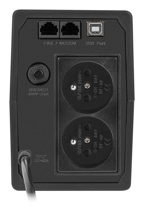 EAN 5901969443509 - Armac H/850E/LED/V2 sistema de alimentación ininterrumpida (UPS) Línea interactiva 0,85 kVA 480 W 2 salid imagen 2