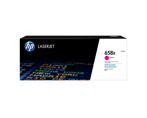 EAN 0192545650755 - HP 658X High Yield Magenta Original LaserJet Toner Cartridge cartucho de tóner 1 pieza(s) imagen 1