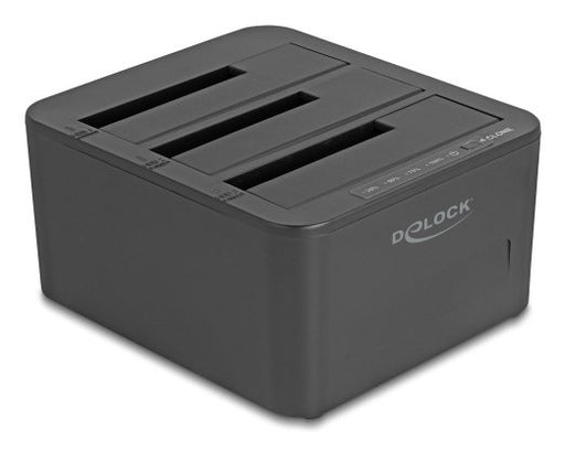 EAN 4043619643325 - DeLOCK 64332 base de conexión para disco duro USB 3.2 Gen 1 (3.1 Gen 1) Type-B Negro imagen 1