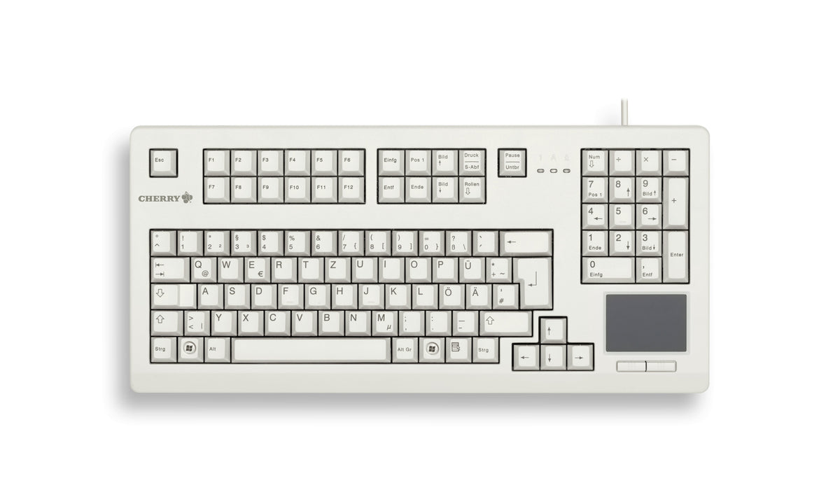 EAN 4025112050770 - CHERRY TouchBoard G80-11900 teclado USB QWERTY Inglés Gris imagen 1