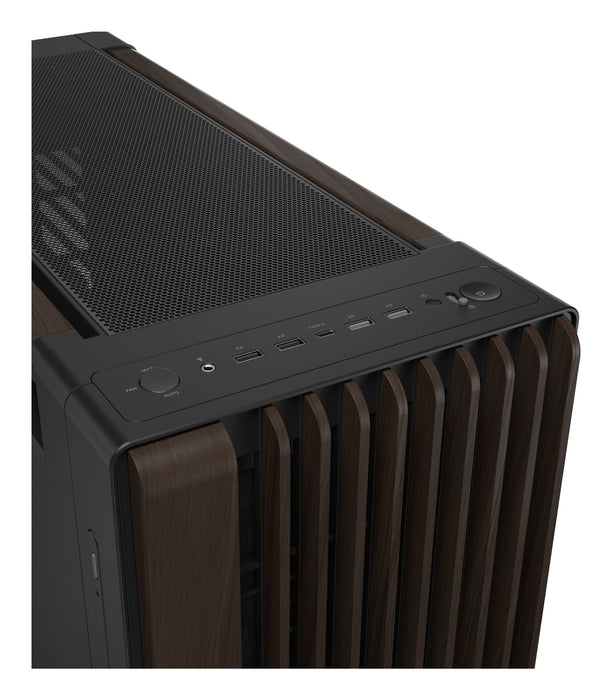 EAN 4711636014281 - ASUS ProArt PA602 Wood Edition Modern Black - Metal Panel Midi Tower Negro, Madera imagen 7