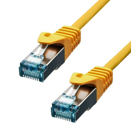EAN 5714590018103 - ProXtend 6ASFTP-005Y cable de red Amarillo 0,5 m Cat6a S/FTP (S-STP) imagen 1