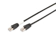 EAN 4016032371380 - Digitus DK-1644-100/BL-OD cable de red Negro 10 m Cat6 S/FTP (S-STP) imagen 1