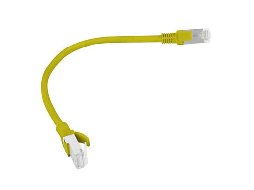 EAN 5901969404609 - Lanberg PCU5-10CC-0025-Y cable de red Amarillo 0,25 m Cat5e U/UTP (UTP) imagen 2