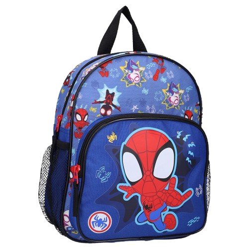 EAN 8712645338944 - Vadobag Spidey Go Webs Go mochila Mochila escolar Azul Poliéster imagen 1