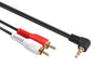 EAN 5902211102519 - Maclean MCTV-824 cable de audio 1 m 2 x RCA 3,5mm Negro, Rojo, Blanco imagen 3
