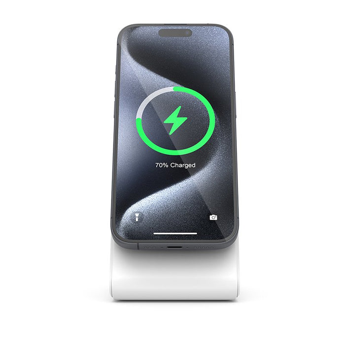 EAN 5904310703536 - Crong Wireless charger Smartphone Blanco USB Cargador inalámbrico Interior imagen 3