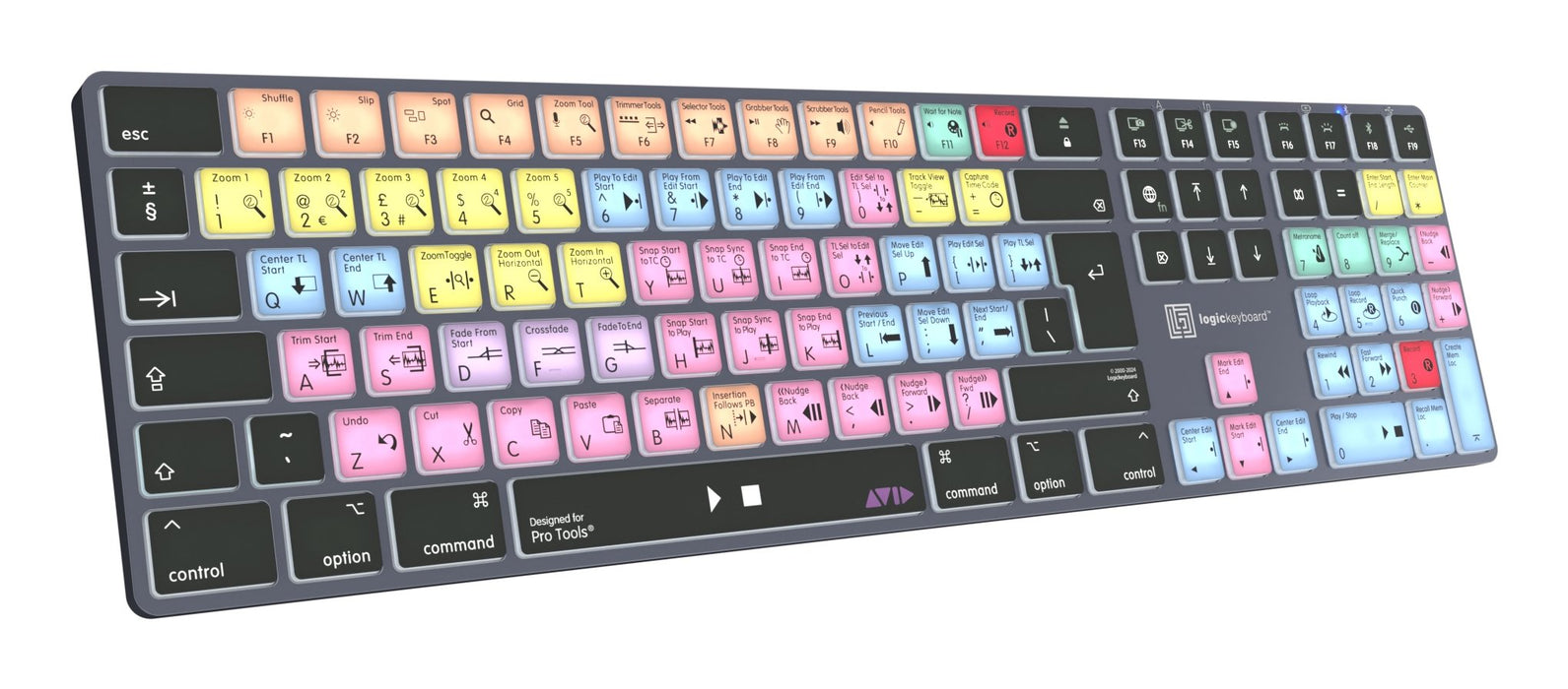 EAN 5707795022082 - Logickeyboard LKB-PT-TM teclado Oficina Bluetooth QWERTY Francés Gris, Titanio imagen 3