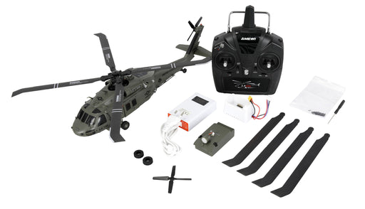 EAN 4262500344862 - Amewi UH60 Black Hawk modelo controlado por radio Helicóptero Motor eléctrico 1:47 imagen 2