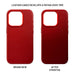 EAN 8591680172115 - FIXED MagLeather funda para teléfono móvil 16 cm (6.3") Rojo imagen 5
