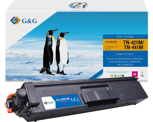EAN 6941881208267 - G&G NT-CB421M cartucho de tóner 1 pieza(s) Compatible Magenta imagen 2