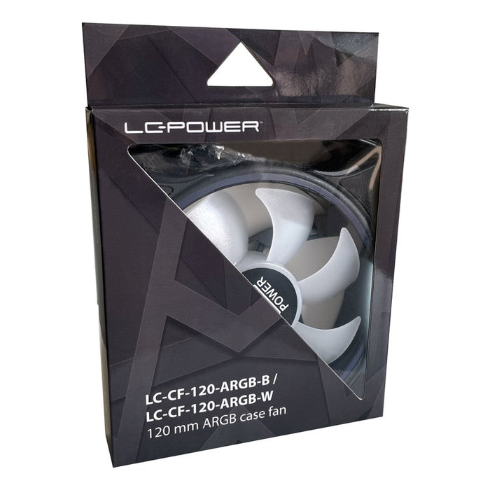 EAN 4260070120145 - LC-Power LC-CF-120-ARGB-B sistema de refrigeración para ordenador Carcasa del ordenador Ventilador 12 cm  imagen 7
