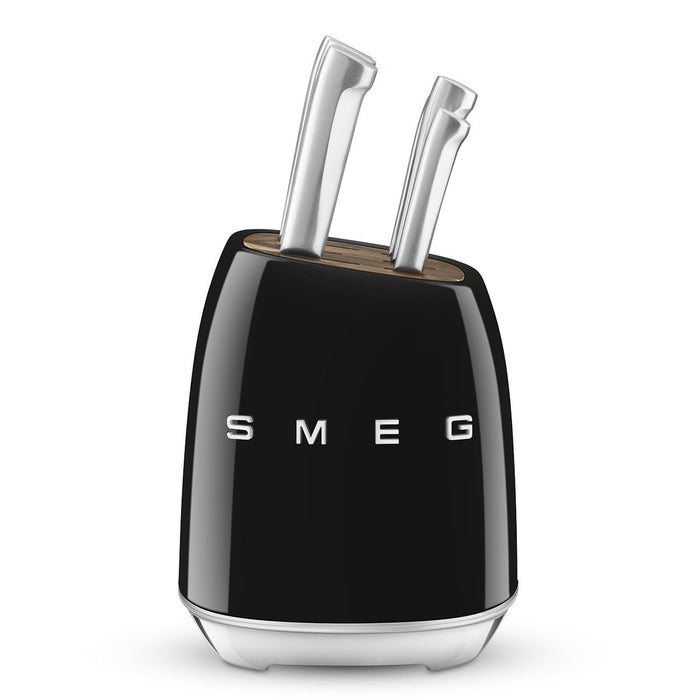 EAN 8017709344191 - Smeg KBSF02BL juego de cuchillos y cubertería de cocina Bloque con ranuras para cuchillos imagen 1