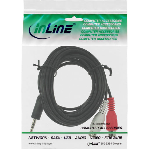 EAN 4043718163618 - InLine 89941D cable de audio 5 m 3,5mm Negro imagen 2
