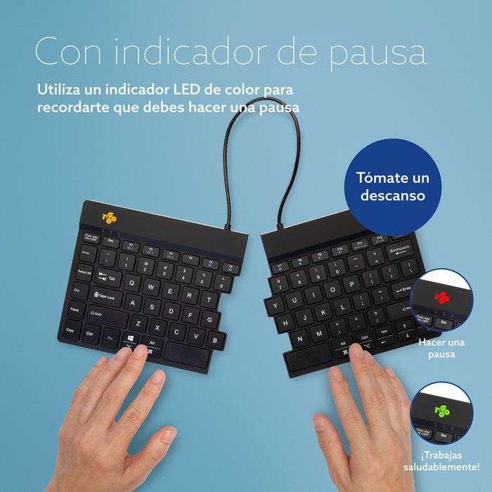 EAN 8719274491705 - R-Go Tools RGOSBUSWLBL teclado Oficina Inglés de EE. UU. imagen 10