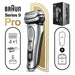 EAN 4210201394235 - Braun Series 9 9467cc Wet & Dry Máquina de afeitar de láminas Recortadora Negro, Gris imagen 5