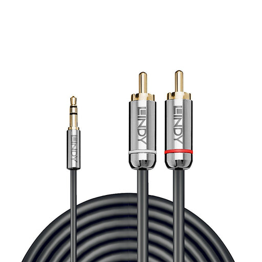 EAN 4002888353328 - Lindy 35332 cable de audio 0,5 m 3,5mm 2 x RCA Antracita imagen 2