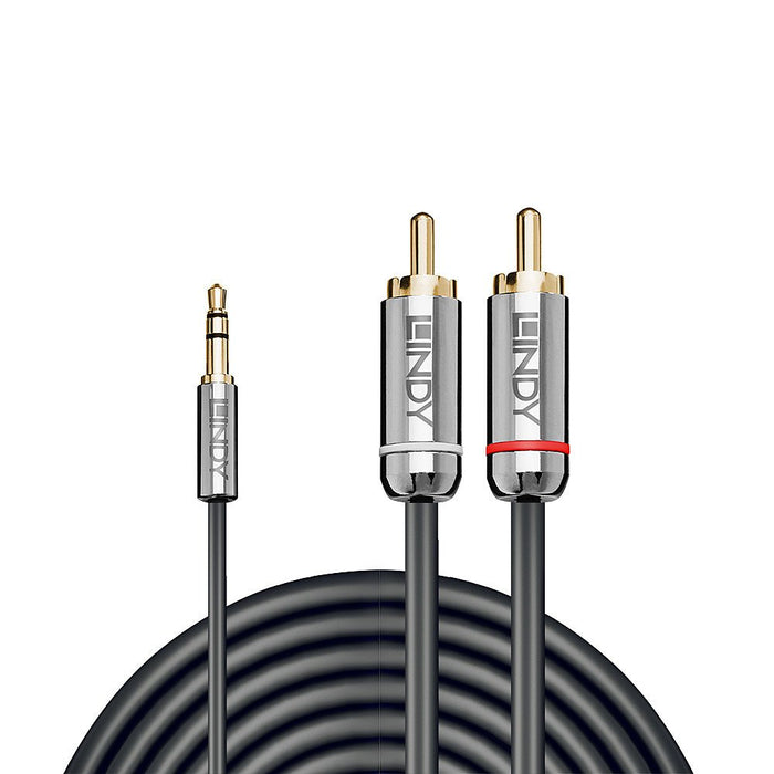 EAN 4002888353359 - Lindy 35335 cable de audio 3 m 3,5mm 2 x RCA Antracita imagen 2
