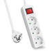 EAN 4005938627905 - Helos 262790 base múltiple 1,5 m 3 salidas AC Interior Blanco imagen 1
