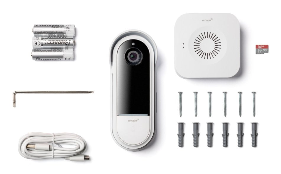 EAN 3700730532020 - omajin by Netatmo OVD-01-EU timbre de puerta Negro, Blanco imagen 4